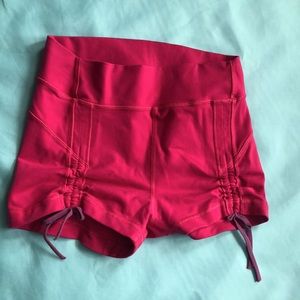 LULULEMON HOT PINK HOT SHORTS